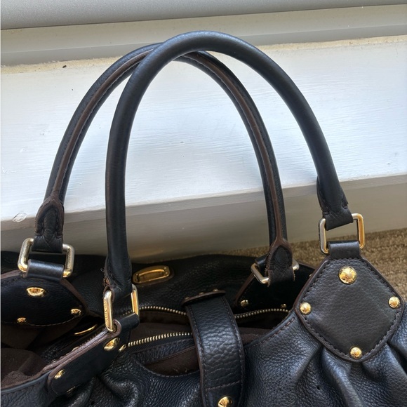 Louis Vuitton Black Leather Tote - Make Me An Offer! - Picture 9 of 16